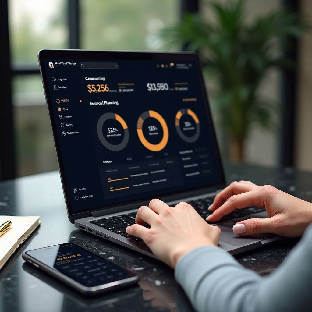 Digital planning tools interface